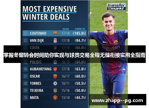 掌握冬窗转会时间助你实现与球员交易全程无缝衔接实用全指南